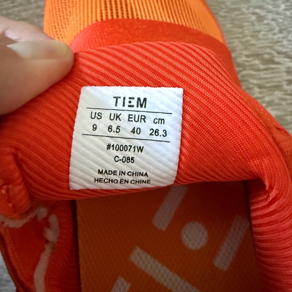 Tiem Lynx Orange spin shoes - Picture 7 of 7